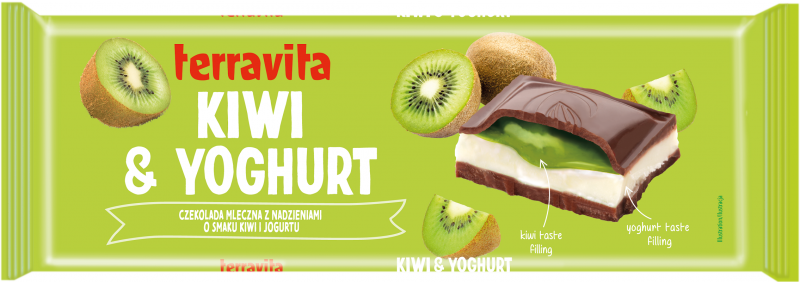 Terravita Kiwi & Yogurt Chocolate, 235 g