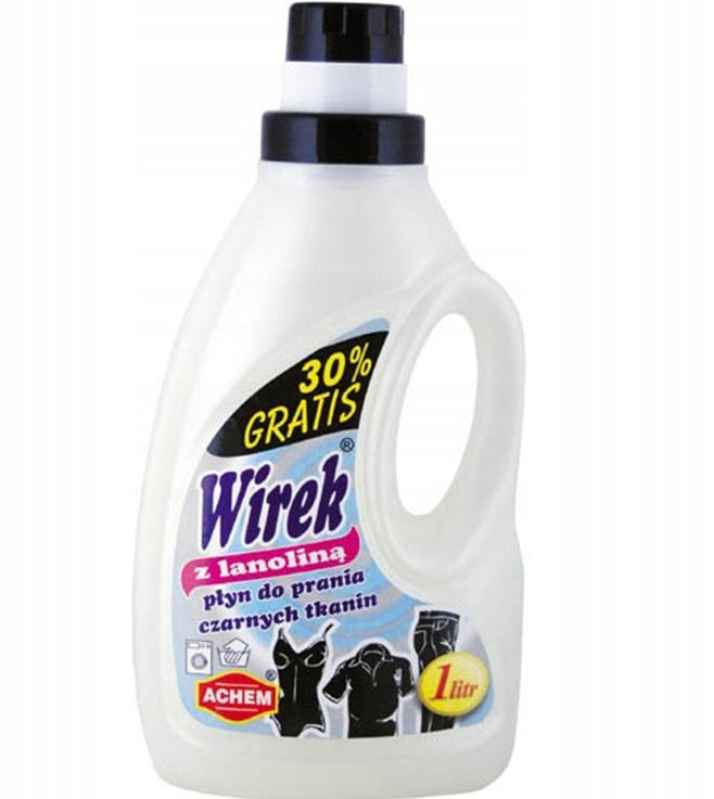 Wirek Liquid Laundry Detergent for Black Fabrics, 1 L