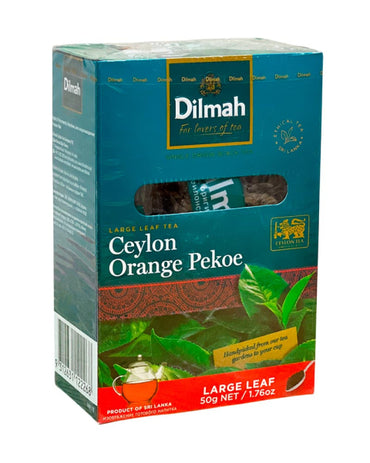 Dilmah Ceylon Orange Pekoe Large-Leaf Black Tea, 50 g - Image 2