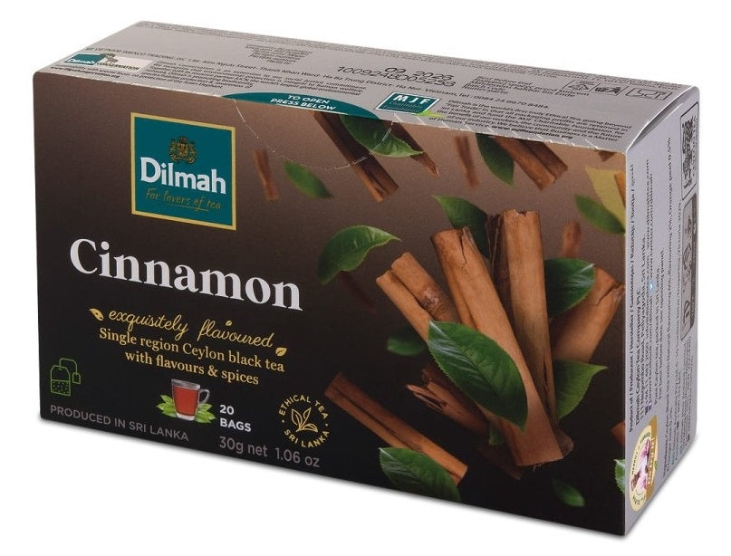 Dilmah Cinnamon Black Tea, 20 Bags, 30 g - Image 2