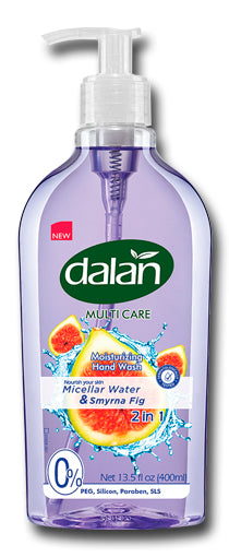 Dalan Multi Care Micellar Water Fig with Pump Liquid Hand Soap, 400 mL