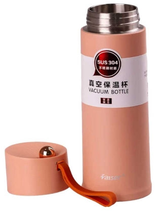Raiser YLS80157 Pink Metal Thermos, 450 mL - Image 2