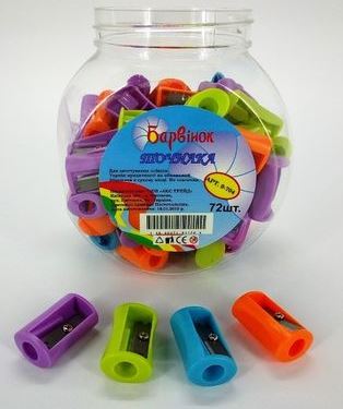 Barvinok 9-704 Oval Plastic Pencil Sharpener - Image 2