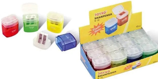 Joyko B-24 Double Plastic Pencil Sharpener