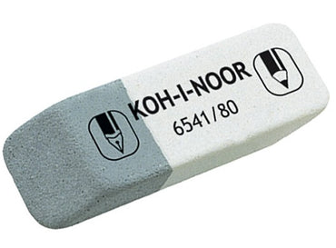 Koh-i-noor Elephant White-Gray 6541/80 Eraser - Image 2
