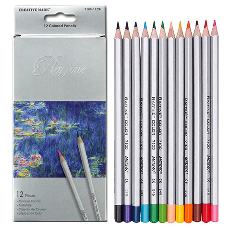 Marco Raffine 7100 12 Colors Colored Pencils