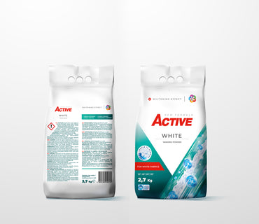 Active White Laundry Detergent Powder, 36 Loads, 2.7 kg - Image 2
