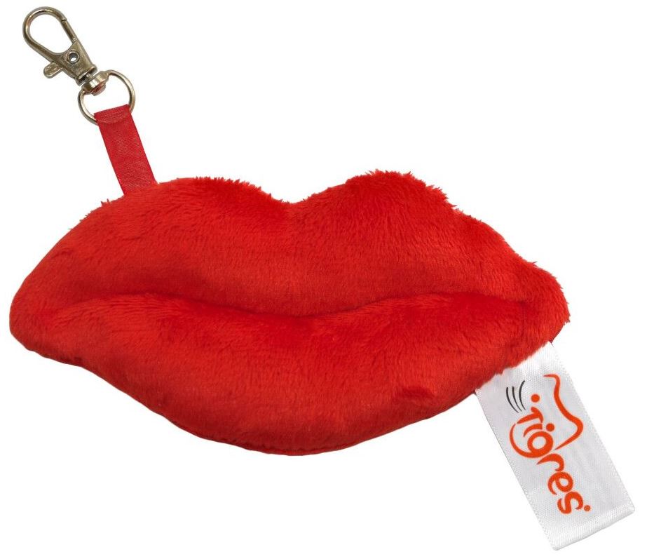 Tigres PD-0470 Red Lips Keychain