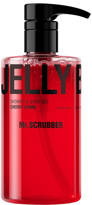 Mr. Scrubber Cherry Bomb Shower Gel, 500 mL