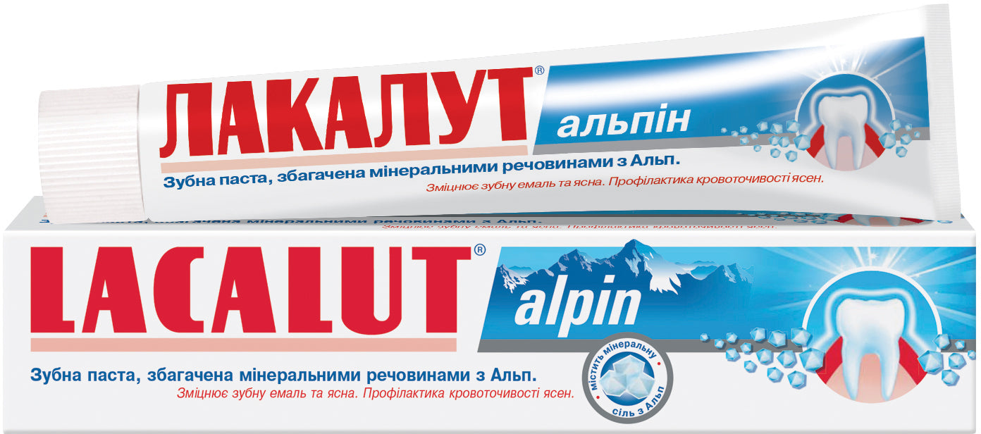 Lacalut Alpin Toothpaste, 75 mL