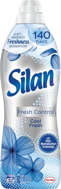 Silan Fresh Control Cool Freshness Fabric Softener, 800 mL