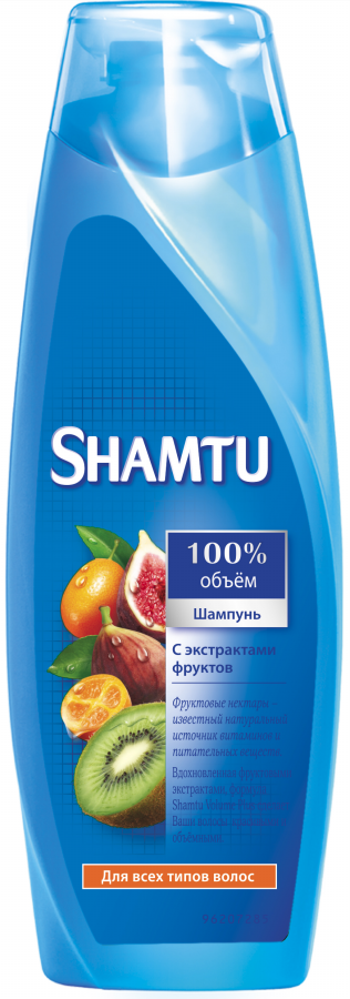 Shamtu Fruit Extract Nourishment & Strength Shampoo for All Hair Types, 360 mL
