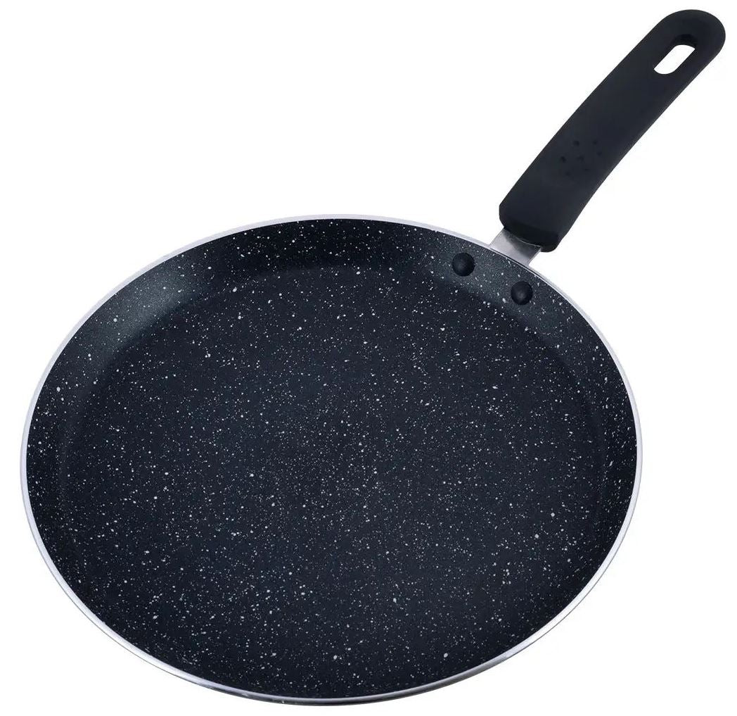Kamille KM0623MR Marble Pancake Pan with Marble Coating, 26 cm