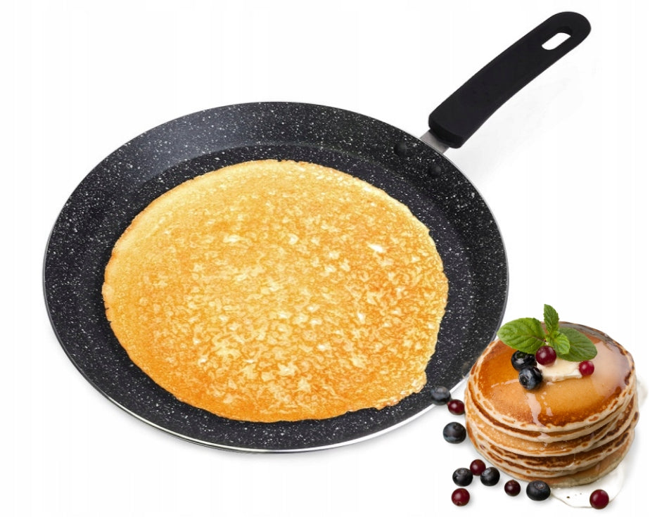 Kamille KM0623MR Marble Pancake Pan with Marble Coating, 26 cm - Image 3