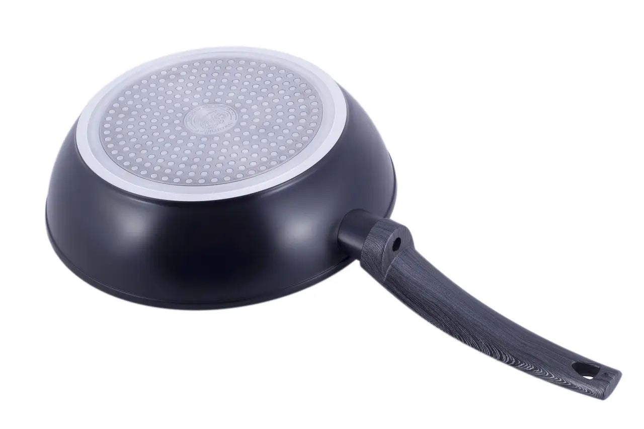 Kamille KM4134 Black Marble Sauté Pan, 24 cm - Image 3