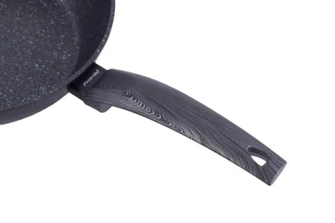 Kamille KM4136 Black Marble Sauté Pan, 28 cm - Image 2