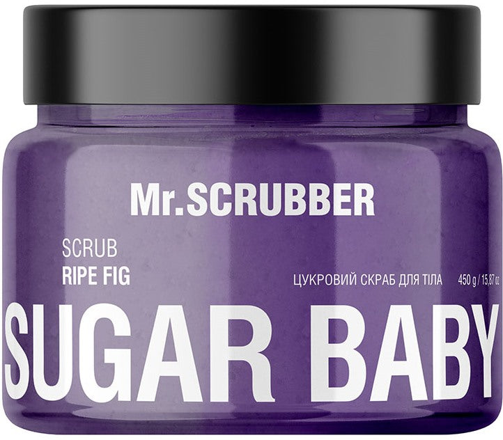 Mr.Scrubber Sugar Baby Ripe Fig Sugar Body Scrub, 450 g