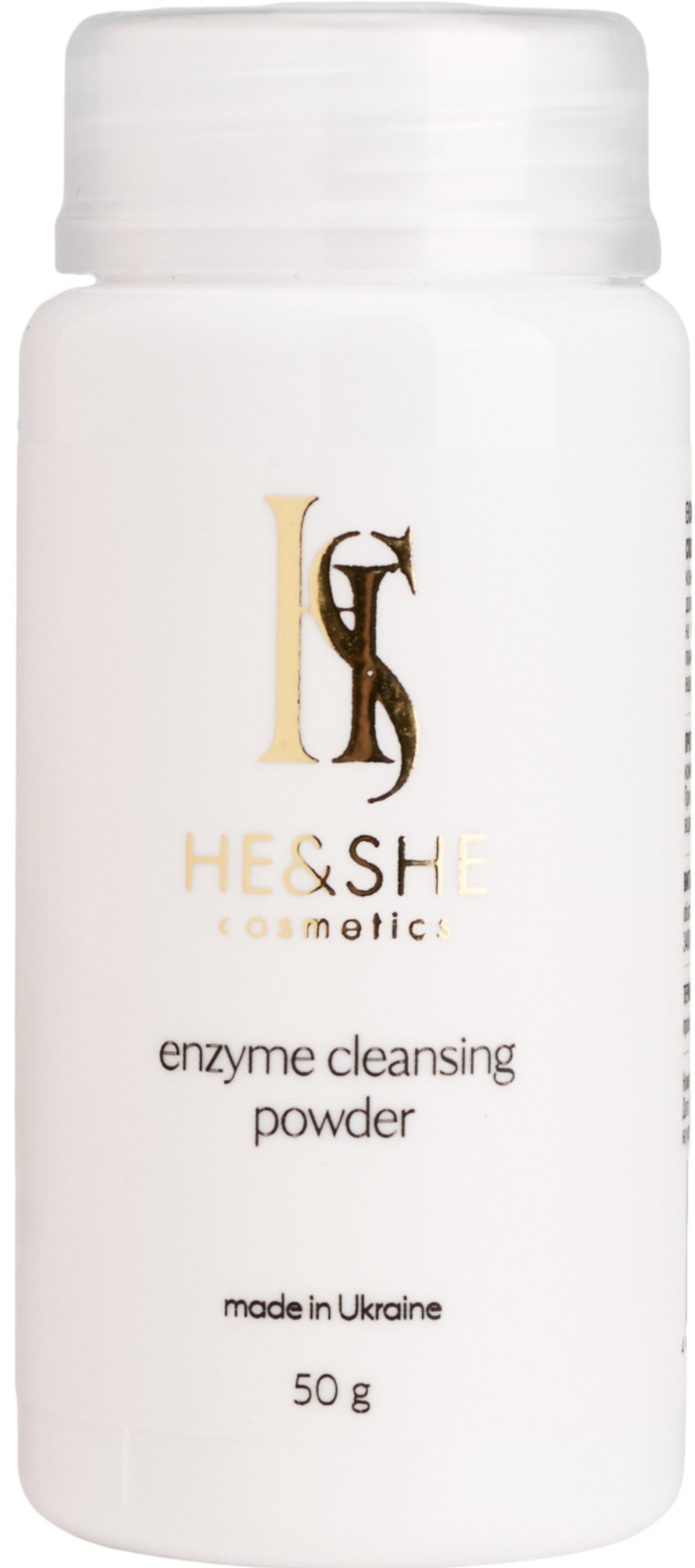 He&She Cosmetics Enzyme Face Peeling Powder, 50 mL
