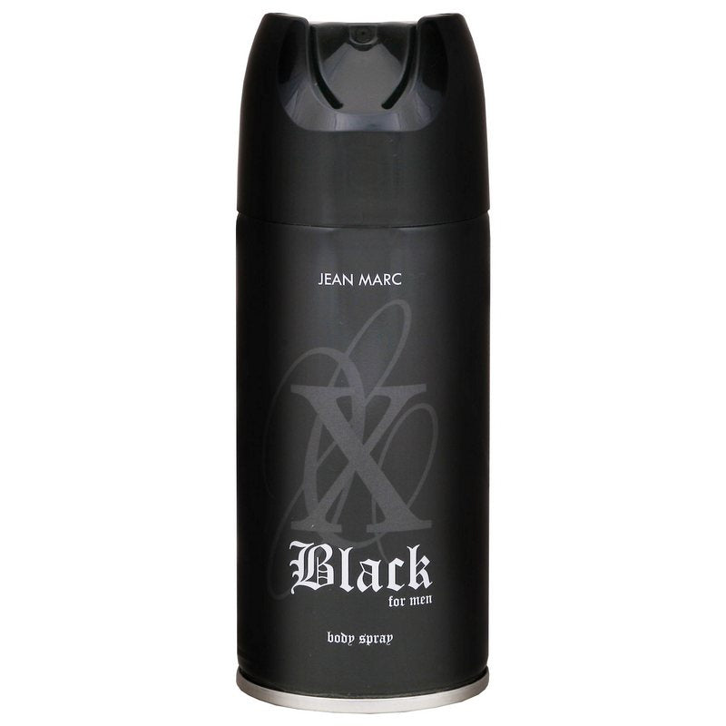 Jean Marc X-Black Men's Deodorant Spray, 150 mL