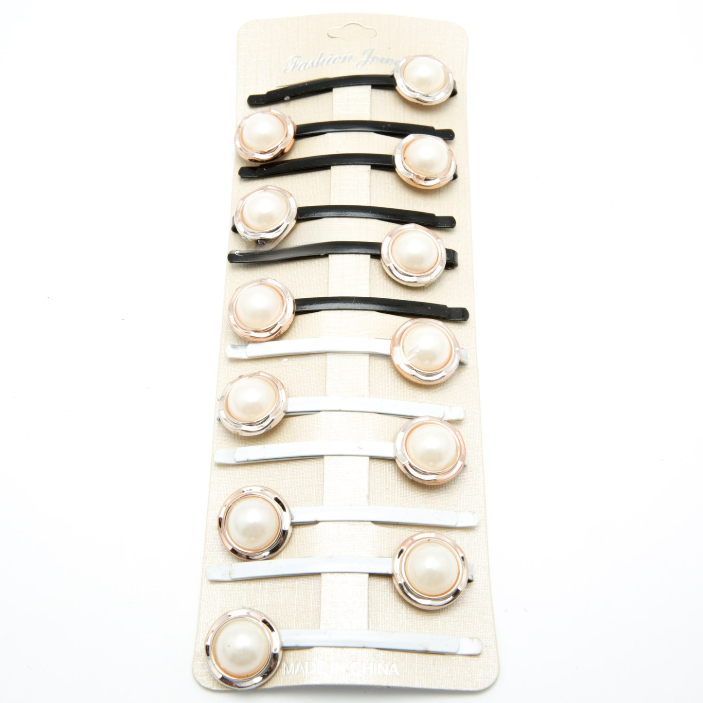 Bobby Pin with Bead 4-6336, 6 cm (Price per 1 pc)