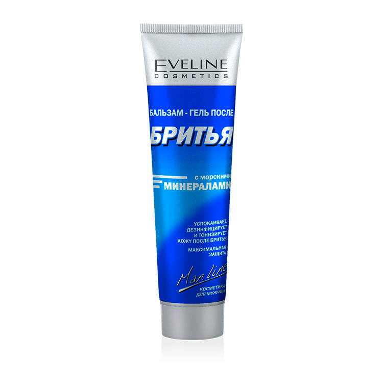 Eveline Man Line Aftershave Balm Gel with Minerals, 100 mL