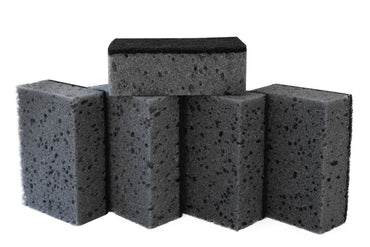 Profit Black Porous Kitchen Sponges, 5 pcs - Image 2