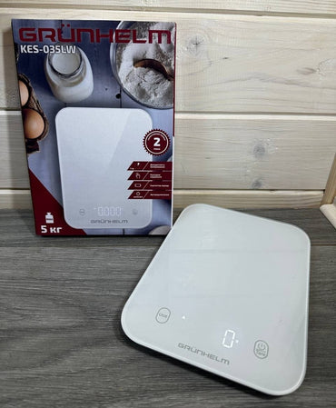 Grunhelm KES-035LW Electronic Kitchen Scale, 5 kg - Image 2