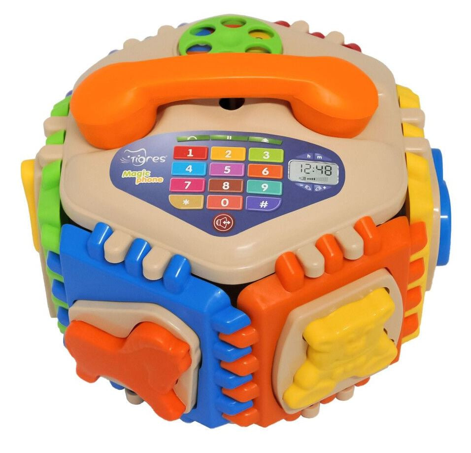 Tigres Magic Phone 39784 Shape Sorter, 27 pcs