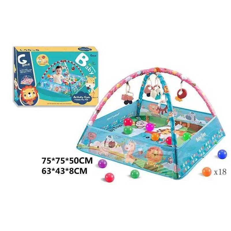 Baby 6918 Play Mat with Mesh Sides & 18 Balls