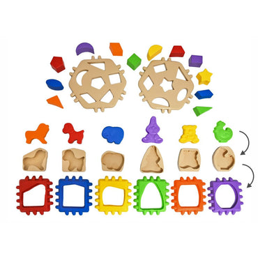 Tigres Animals 39788 Shape Sorter, 32 pcs - Image 2