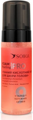 Soika Deep Cleansing & Renewal Foaming Scalp Peel with Salicylic Acid, 150 mL