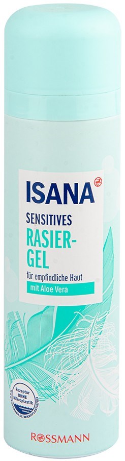 Isana Sensitive Aloe Vera Women's Shaving Gel, 150 mL