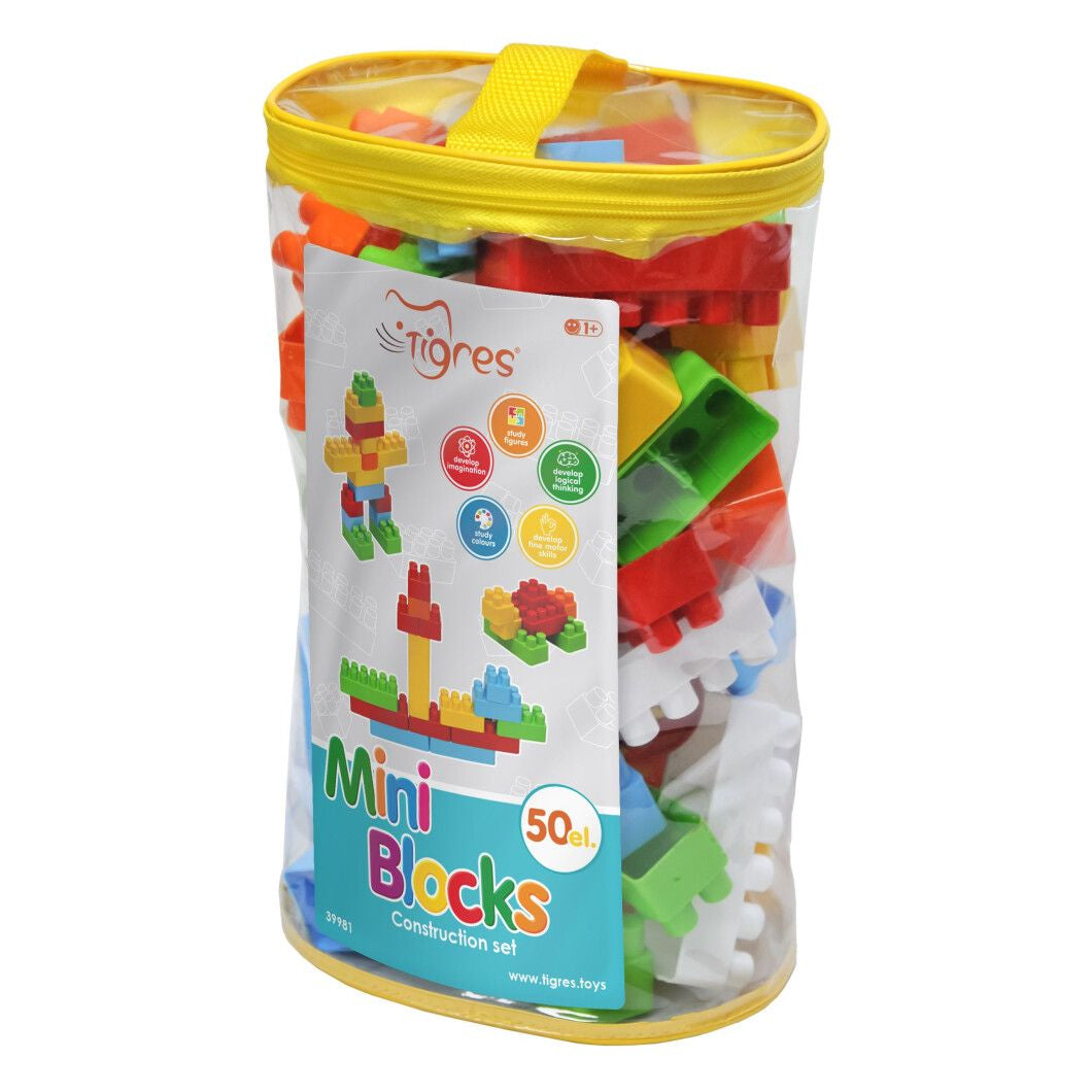 Tigres 39981 Mini Blocks Building Set, 50 pcs - Image 2