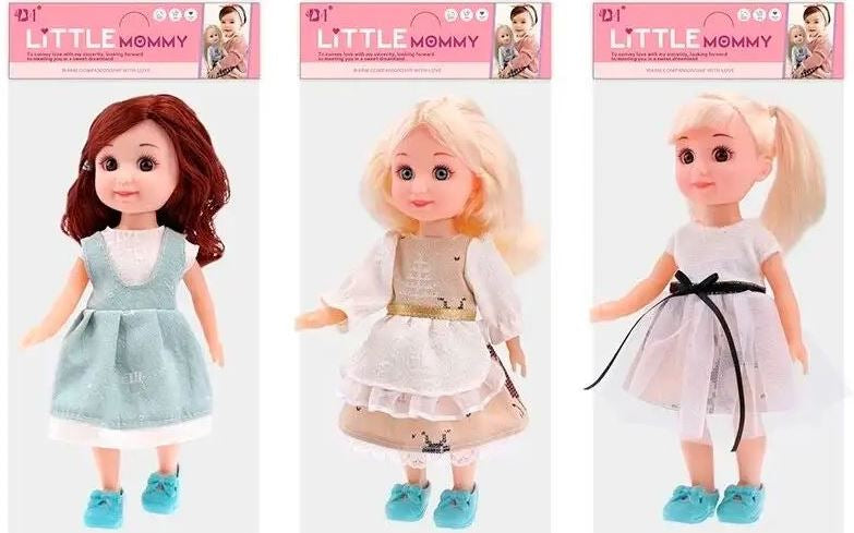 BM 3387-6 Little Mommy Doll with Articulated Limbs, 25 cm