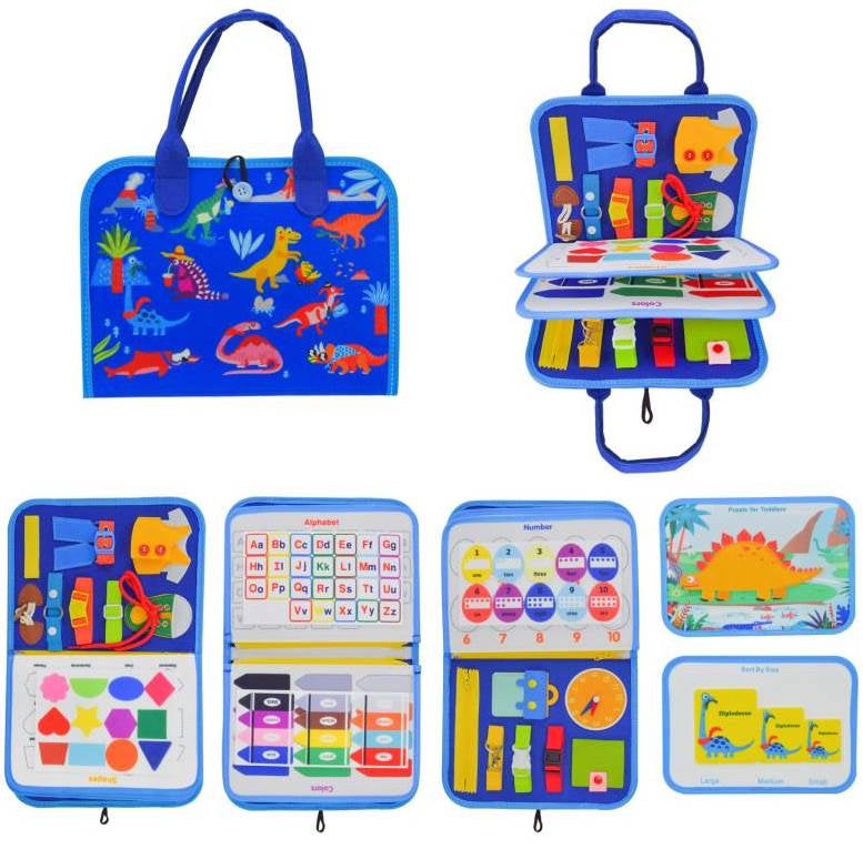 XX 45285-3 Felt Sensory Activity Bag, 45 x 28 cm