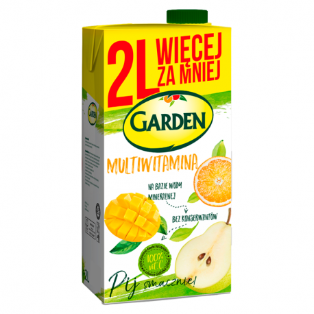 Fortuna Garden Multivitamin Juice Carton, 2 L
