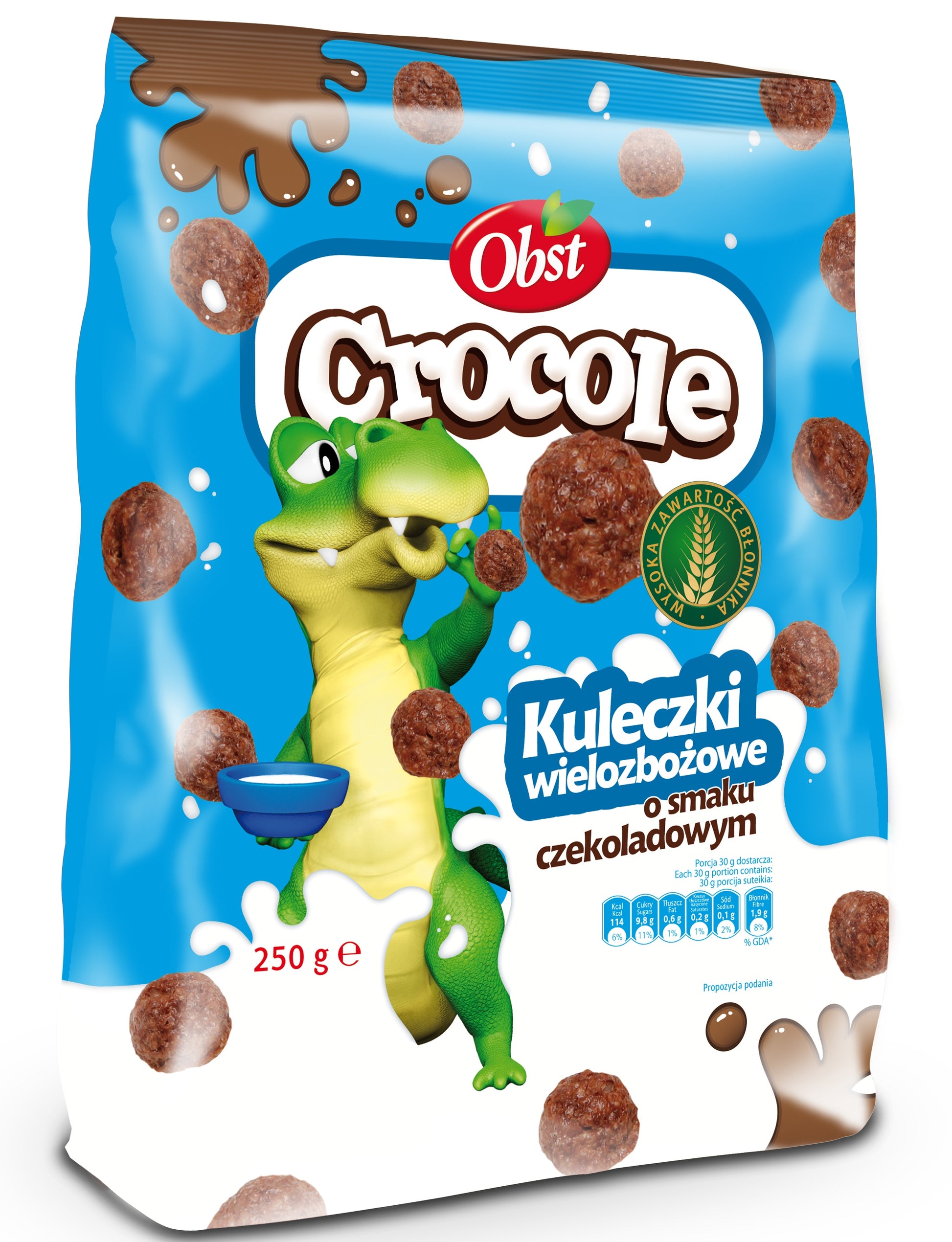 Obst Crocole Multigrain Choco Balls, 250 g