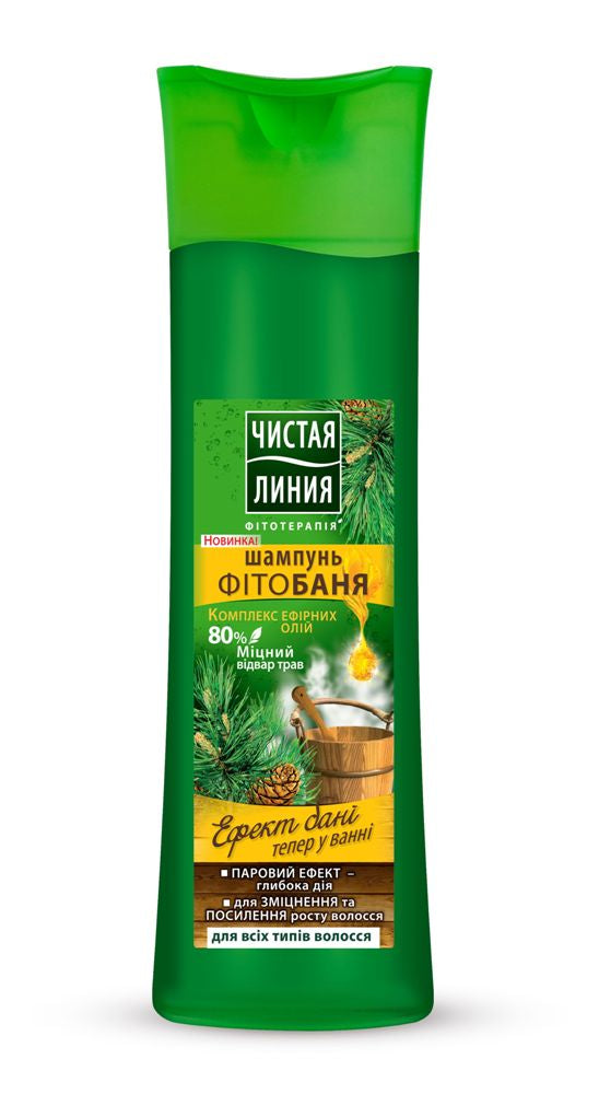 Chysta Liniia Phyto Bath Shampoo for All Hair Types, 400 mL