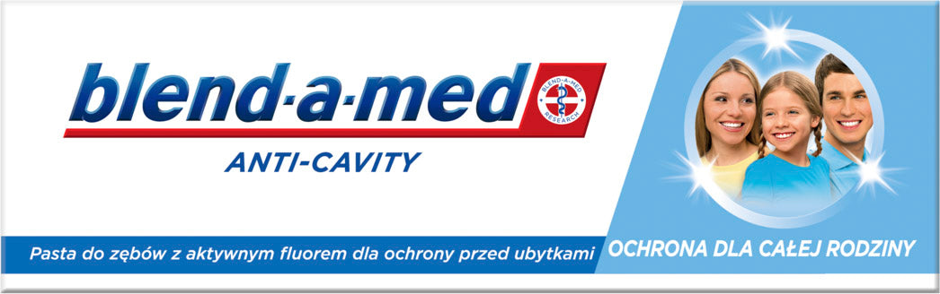 Blend-a-med Anti-Cavity Family Protection Toothpaste, 75 mL