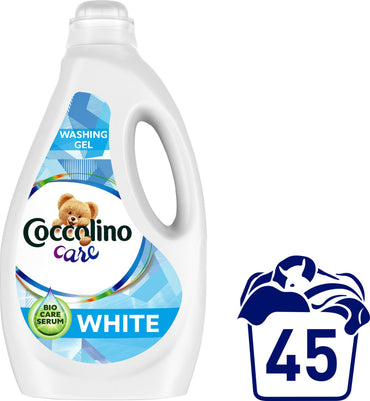 Coccolino Care White Laundry Detergent Gel, 45 Loads, 1.8 L - Image 2