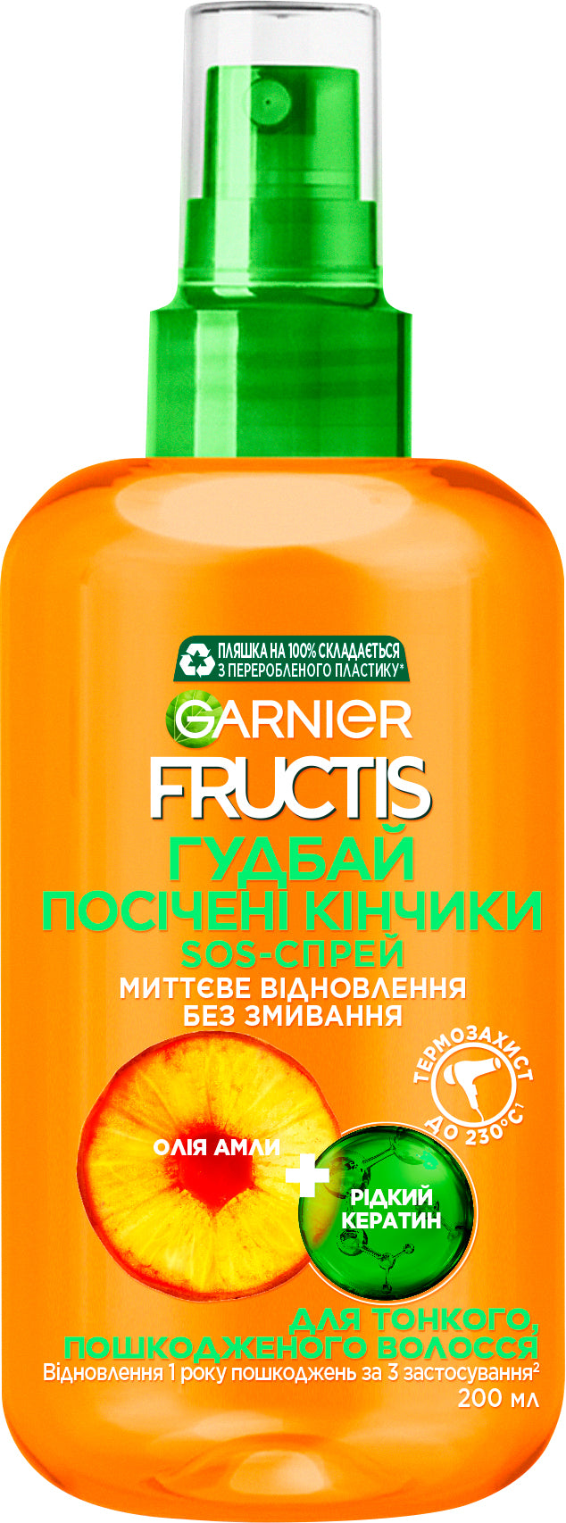 Garnier Fructis Goodbye Split Ends SOS Hair Spray, 200 mL