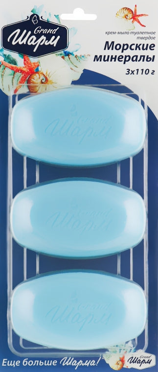 Sharm Sea Minerals Cream Bar Soap, 3 x 110 g