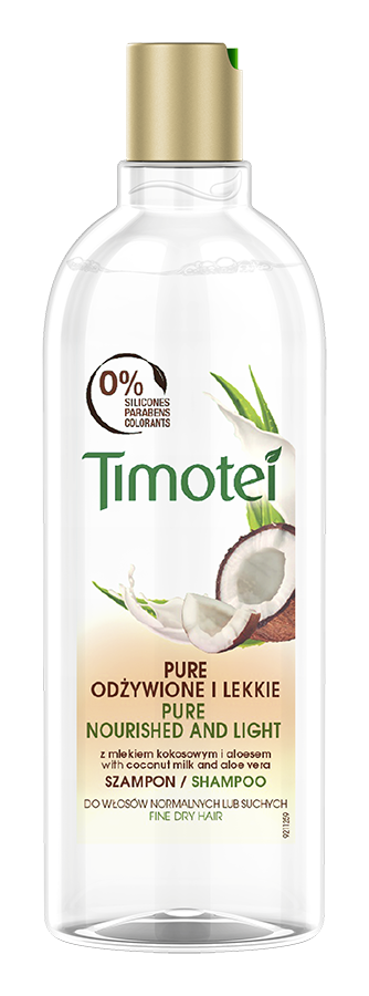 Timotei Weightless Nourishment Shampoo, 400 mL