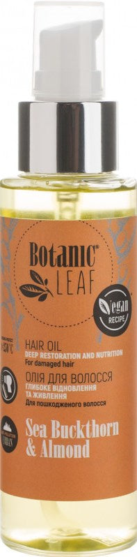 Botanic Leaf Deep Repair & Nourishing Oil for Damaged Hair, 100 mL