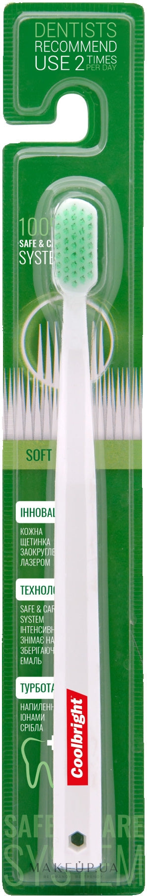 Coolbright Safe & Care Soft Toothbrush