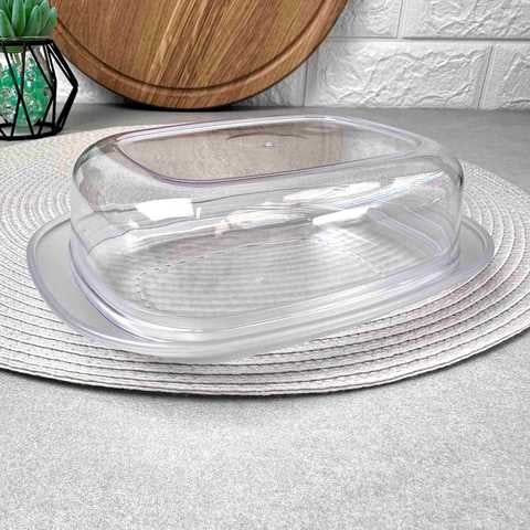 Dunya 30301 Plastic Butter Dish - Image 3