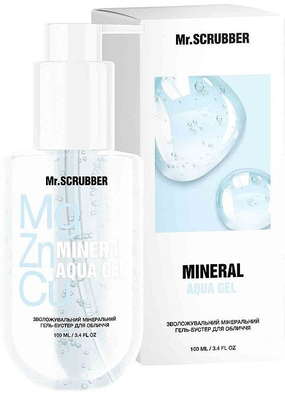 Mr.Scrubber Mineral Aqua Face Gel Booster, 100 mL
