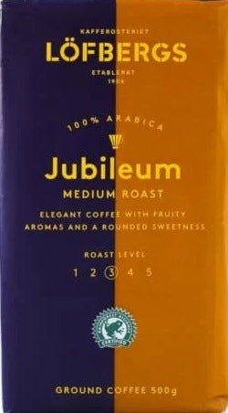 Löfbergs Jubileum Medium Roast Ground Coffee, 500 g - Image 3