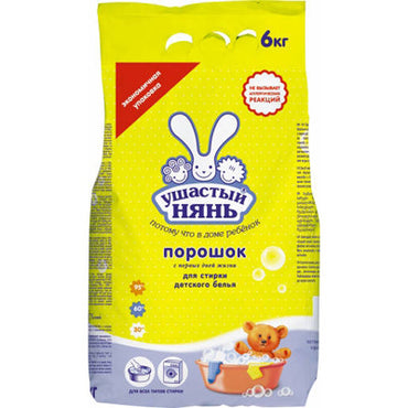Ushastiy Nyan Laundry Detergent Powder, 6 kg - Image 2