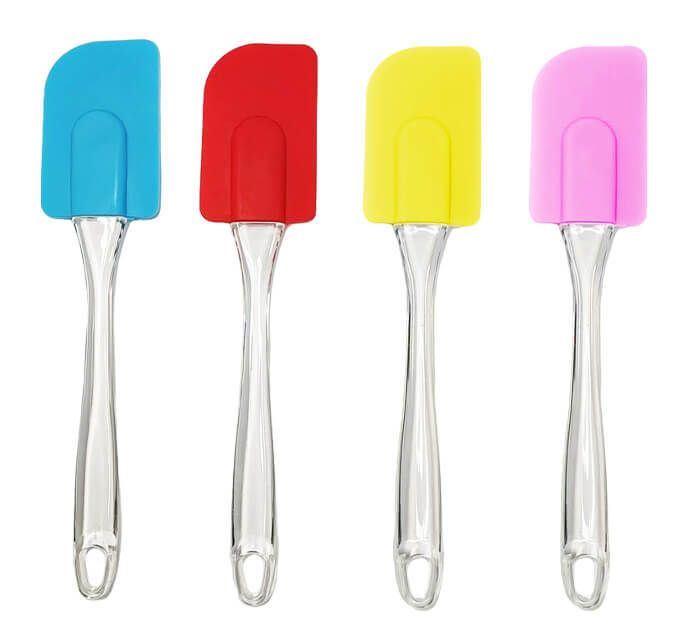 Silicone Spatula, 23 cm, Assorted